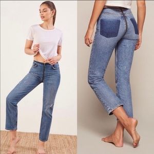 Reformation zipper jean Celtic - 28